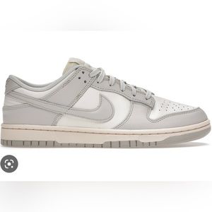 Brand new womens nike dunk low in “light bone”